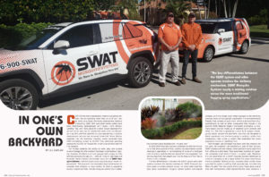 swat mosquito systems featured in the magazine Simply The Best Magazine